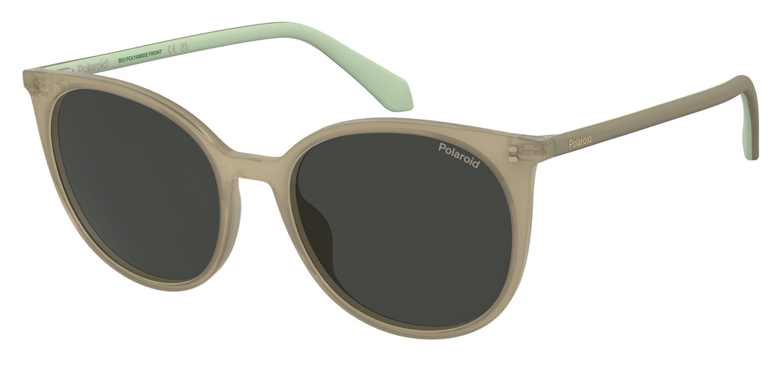 Lunettes de soleil polaroid pld 4208/s/x 79u m9 marron cat eye femenino taille 55mm - Vue principale