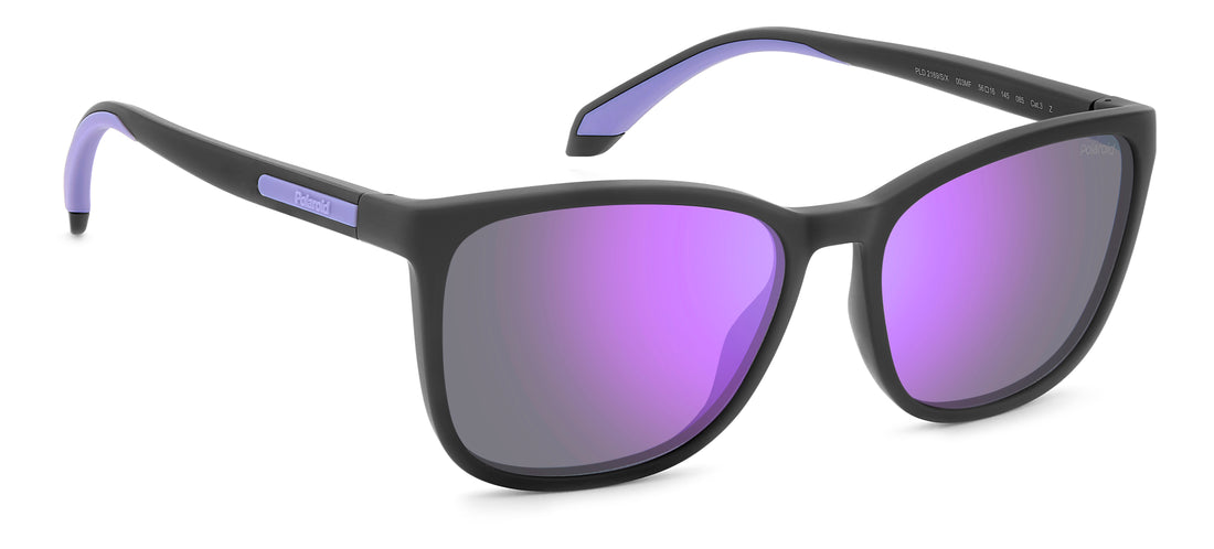 Lunettes de soleil polaroid pld 2169/s/x 003 mf negro square femenino taille 56mm - Vue détaillée