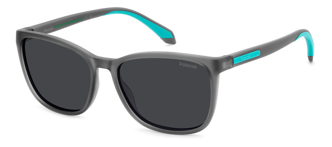 Lunettes de soleil polaroid pld 2169/s/x riw m9 grey square femenino taille 56mm - Vue principale