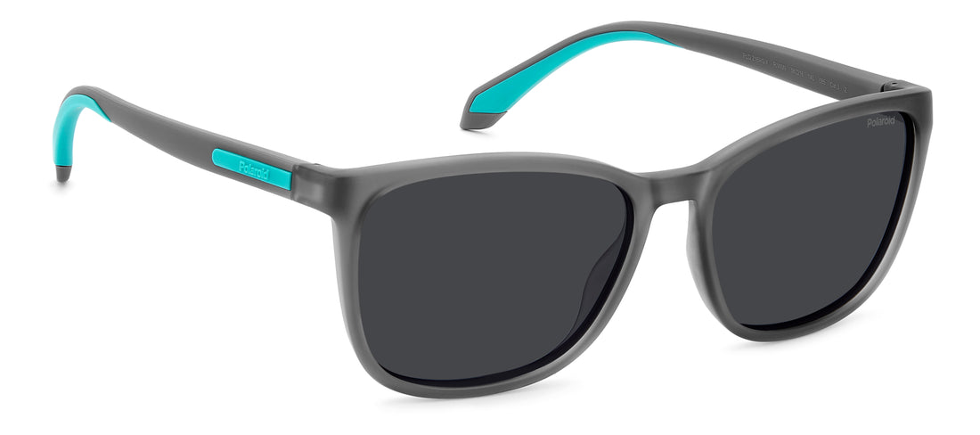 Lunettes de soleil polaroid pld 2169/s/x riw m9 grey square femenino taille 56mm - Vue détaillée