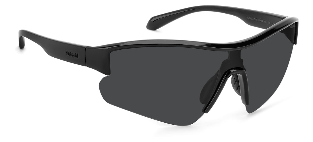 Lunettes de soleil polaroid pld 7061/ci/s 807 m9 negro mask masculino taille 99mm - Vue détaillée