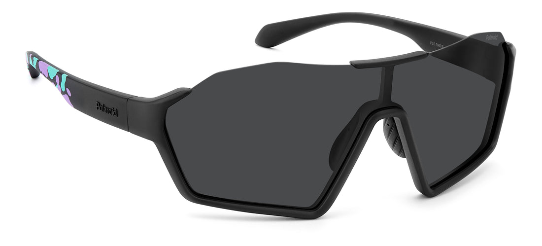 Lunettes de soleil polaroid pld 7062/s 003 m9 negro mask masculino taille 99mm - Vue détaillée