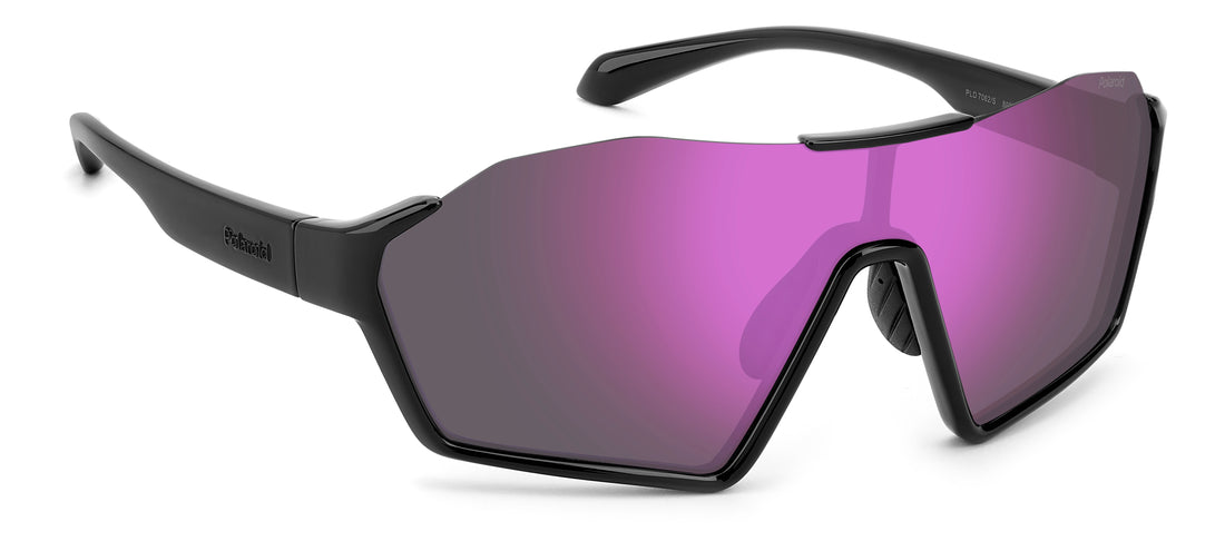 Lunettes de soleil polaroid pld 7062/s 807 ai negro mask masculino taille 99mm - Vue détaillée