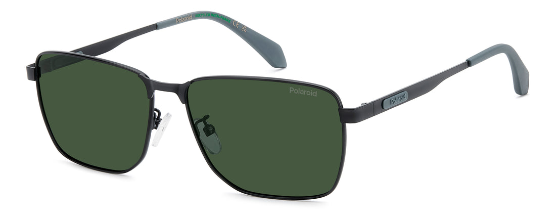 Occhiali da sole polaroid pld 2171/g/s/x 124 uc negro rectangular masculino taglia 58mm - Vista principale