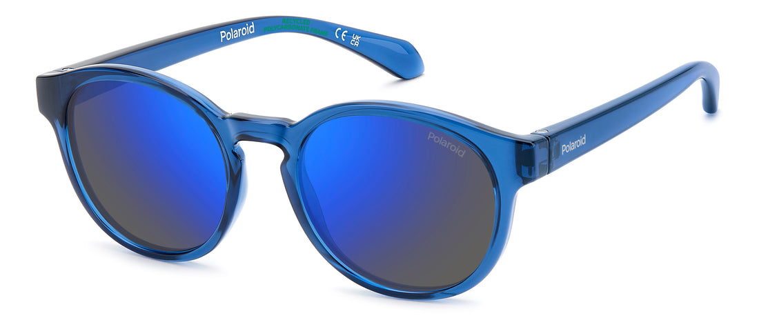Occhiali da sole polaroid kids pld 8075/s pjp 5x azul pantos infantil taglia 44mm - Vista principale