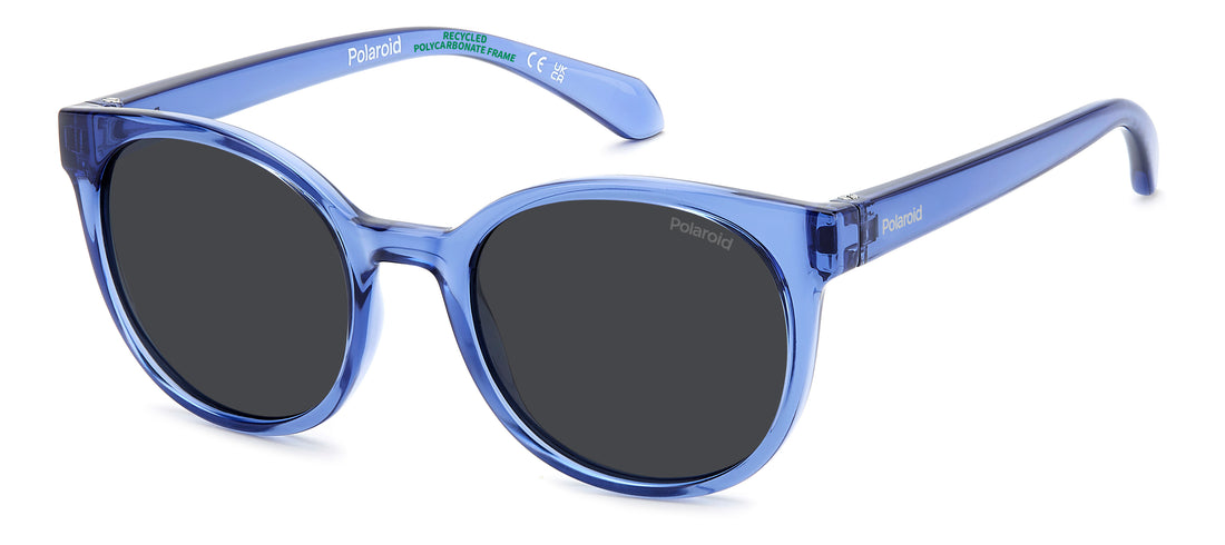 Occhiali da sole polaroid kids pld 8076/s b3v m9 violeta butterfly infantil taglia 45mm - Vista principale