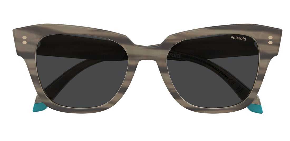 Lunettes de soleil polaroid pld 6251/s/x wr9 m9 marron cat eye femenino taille 51mm - Vue détaillée