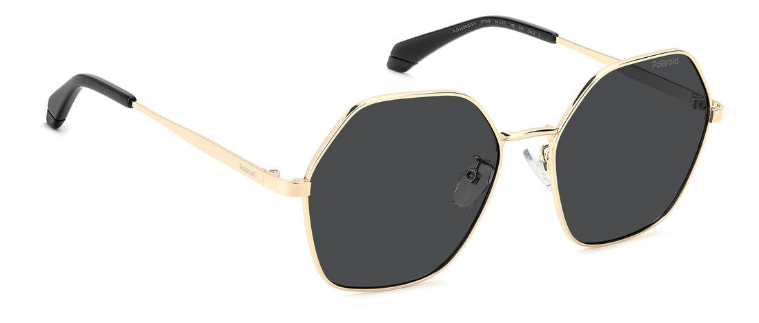 Lunettes de soleil polaroid pld 4205/g/s/x 2f7 m9 dorado square femenino taille 56mm - Vue détaillée