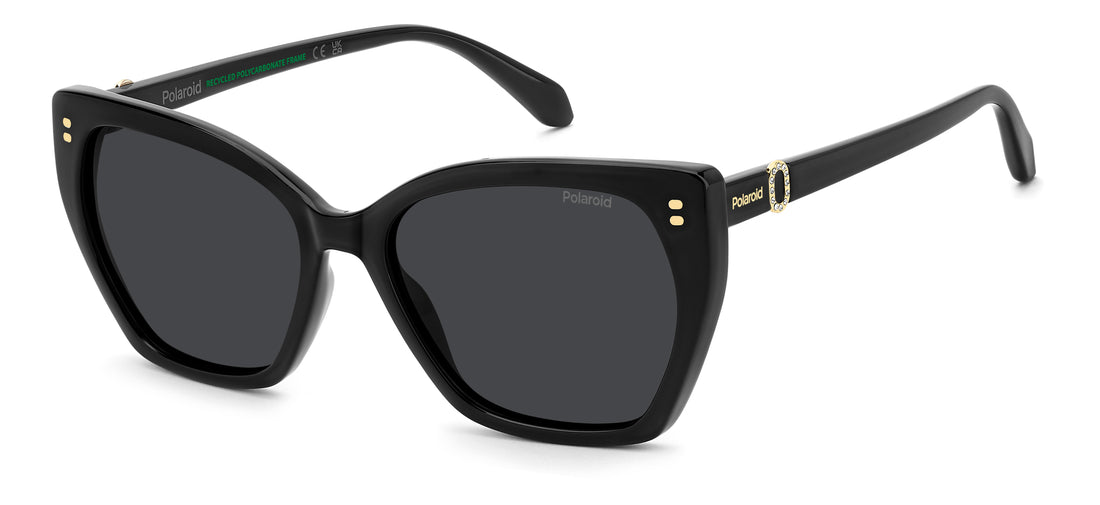 Lunettes de soleil polaroid pld 4198/s/x 807 m9 negro butterfly femenino taille 56mm - Vue principale
