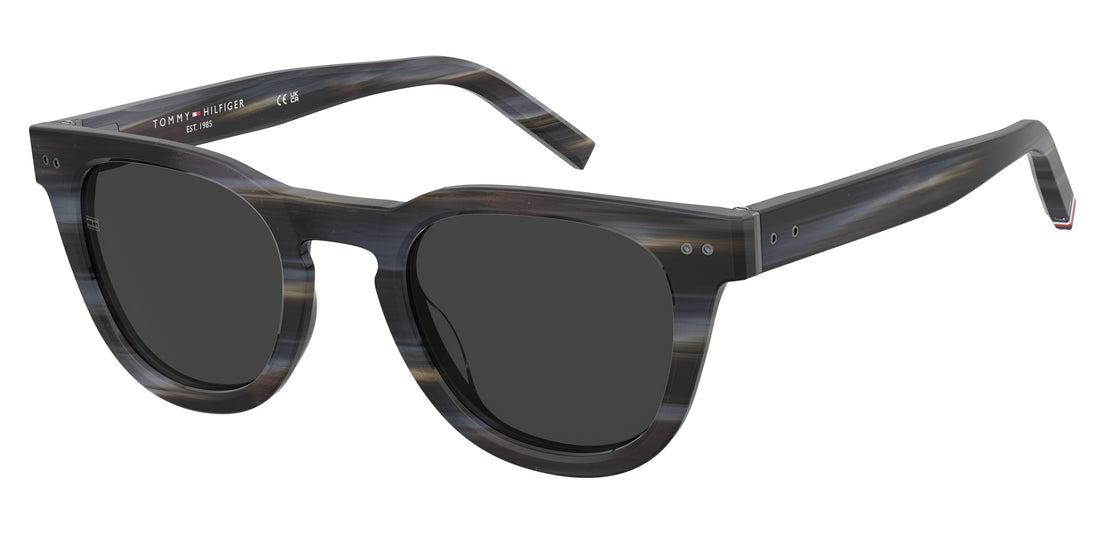 Occhiali da sole tommy hilfiger th 86/s 2w8 ir grey pantos masculino taglia 49mm - Vista principale