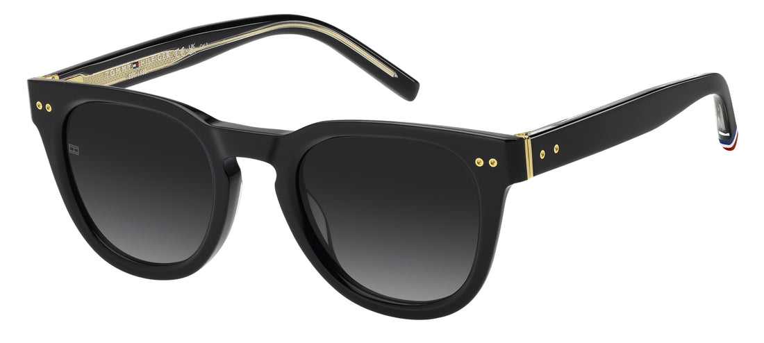 Occhiali da sole tommy hilfiger th 86/s 807 9o negro pantos masculino taglia 49mm - Vista principale