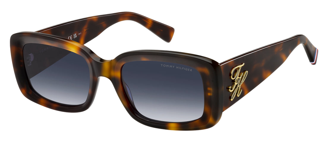Occhiali da sole tommy hilfiger th 2343/s 05l 08 havana rectangular femenino taglia 53mm - Vista principale