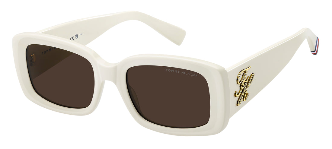 Occhiali da sole tommy hilfiger th 2343/s szj 70 beige rectangular femenino taglia 53mm - Vista principale