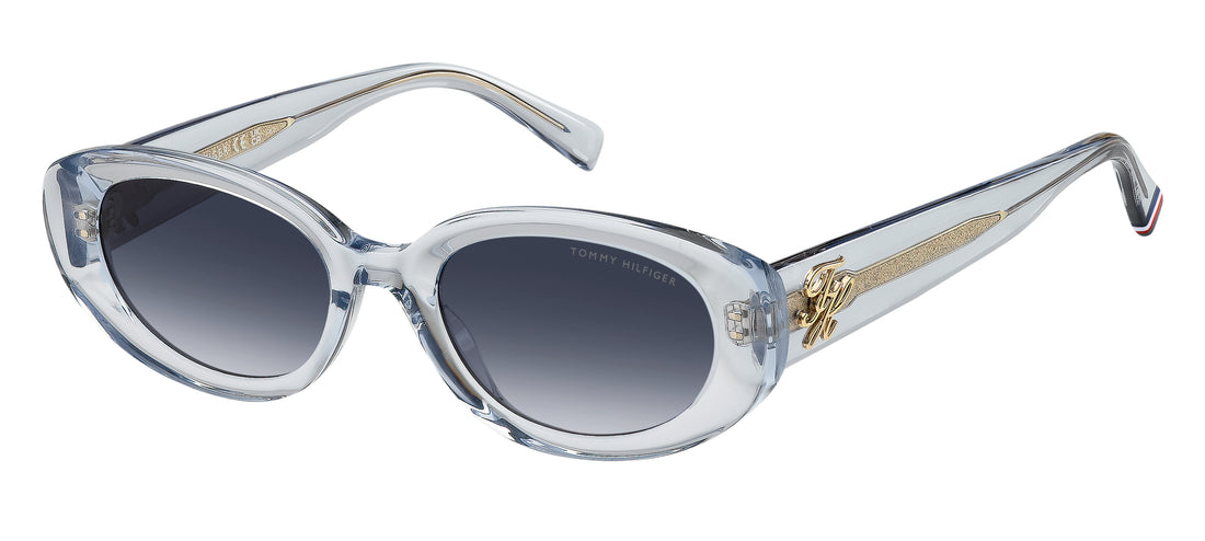Occhiali da sole tommy hilfiger th 2344/s mvu 08 azul oval femenino taglia 52mm - Vista principale