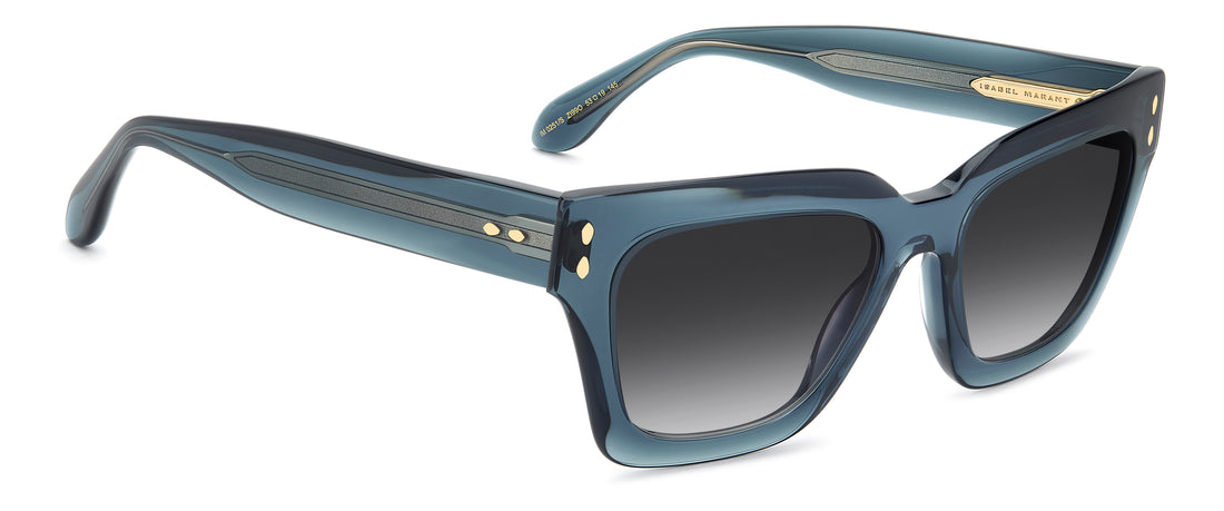 Occhiali da sole isabel marant im 0251/s zi9 9o verde cat eye femenino taglia 53mm - Vista dettagliata