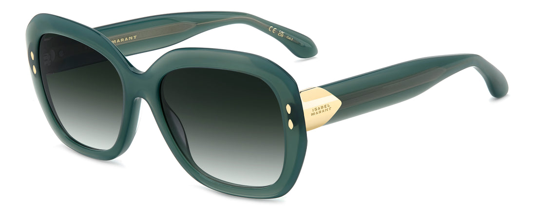 Occhiali da sole isabel marant im 0248/s 1ed 9k verde rectangular femenino taglia 55mm - Vista principale