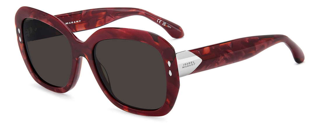 Occhiali da sole isabel marant im 0248/s jr9 ir rojo rectangular femenino taglia 55mm - Vista principale