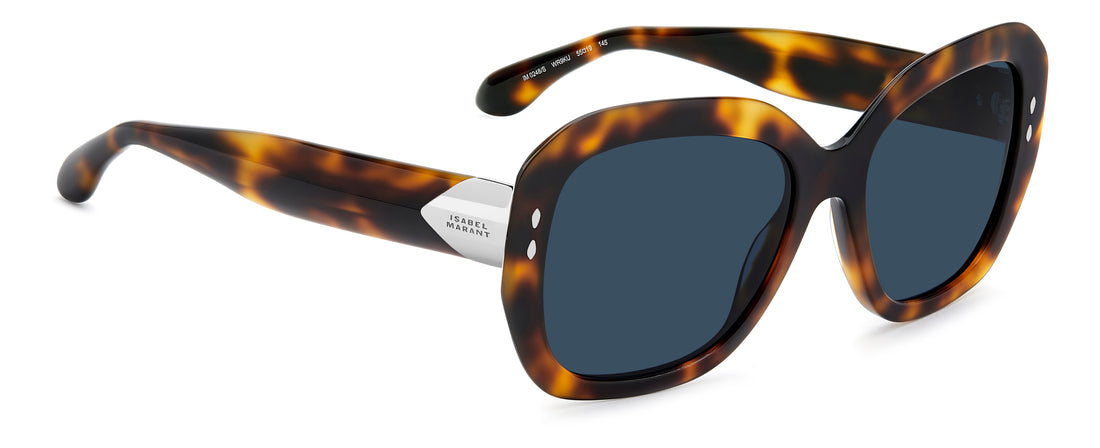 Occhiali da sole isabel marant im 0248/s wr9 ku marron rectangular femenino taglia 55mm - Vista dettagliata