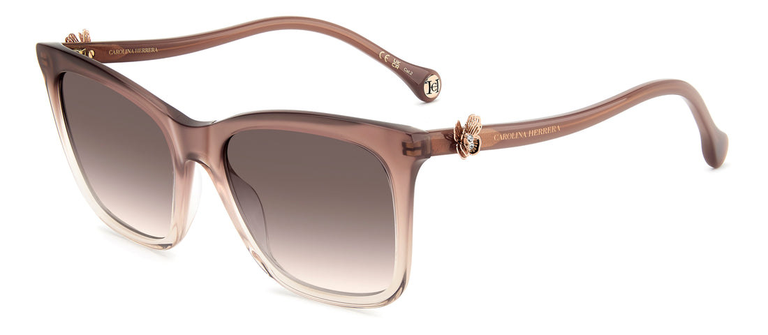 Occhiali da sole carolina herrera her 0394/g/s fwm 3x beige rectangular femenino taglia 55mm - Vista principale