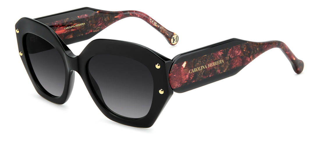 Occhiali da sole carolina herrera her 0365/s eed 9o rojo square femenino taglia 53mm - Vista principale