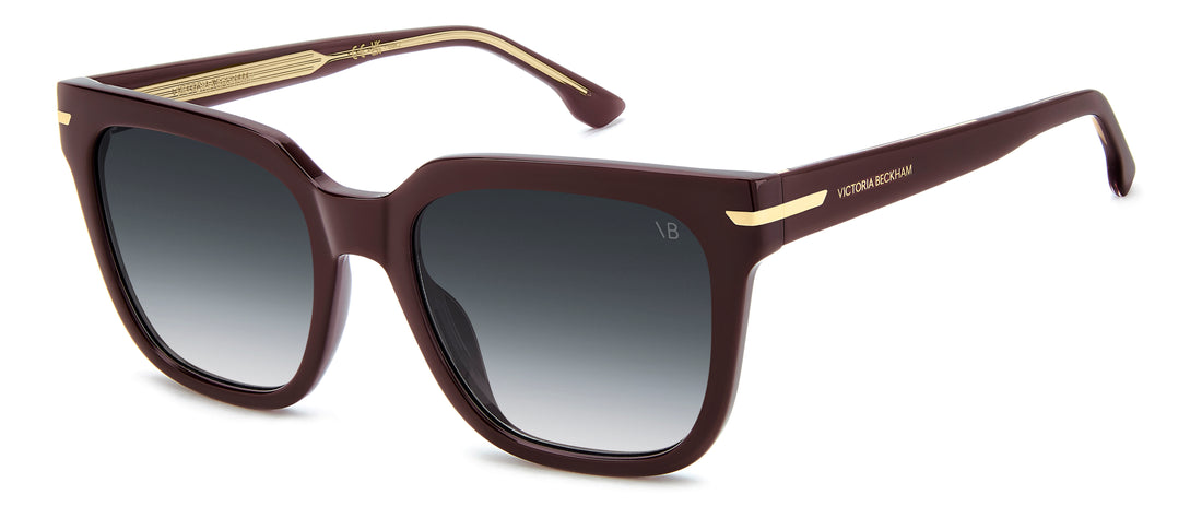 Óculos de sol victoria beckham vb 1003/s lhf 9o burdeos square femenino tamanho 53mm - Vista principal