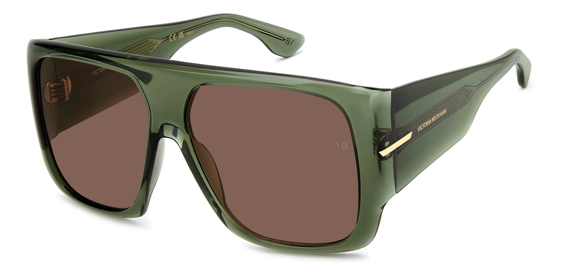 Sunglasses victoria beckham vb 7007/s 1ed 70 verde square femenino size 60mm - Main view