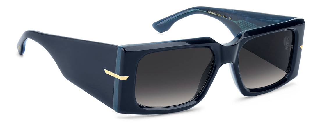 Sunglasses victoria beckham vb 7008/s num 9o azul rectangular femenino size 55mm - Detailed view