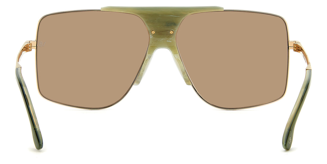 Sunglasses victoria beckham vb 7006/s gc1 70 dorado square femenino size 62mm - Detailed view