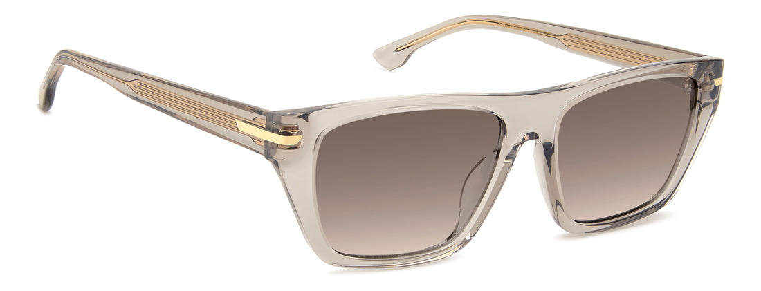 Sunglasses victoria beckham vb 1005/s 10a dg beige rectangular femenino size 54mm - Detailed view