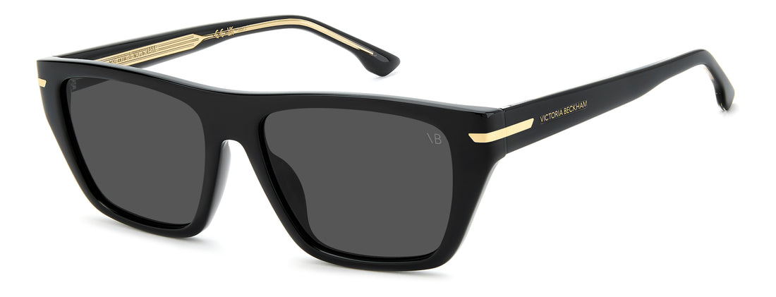 Sunglasses victoria beckham vb 1005/s 807 ir negro rectangular femenino size 54mm - Main view