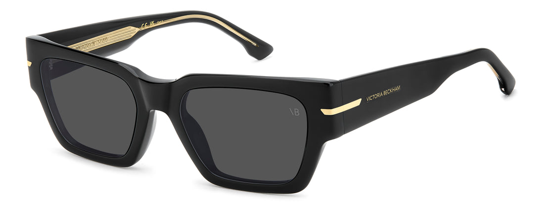 Sunglasses victoria beckham vb 7001/s 807 ir negro square femenino size 53mm - Main view