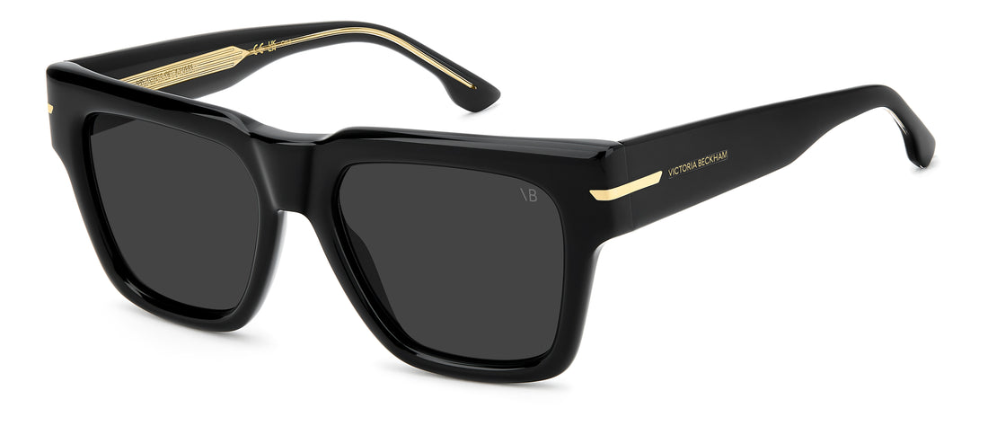 Sunglasses victoria beckham vb 7004/s 807 ir negro square femenino size 53mm - Main view