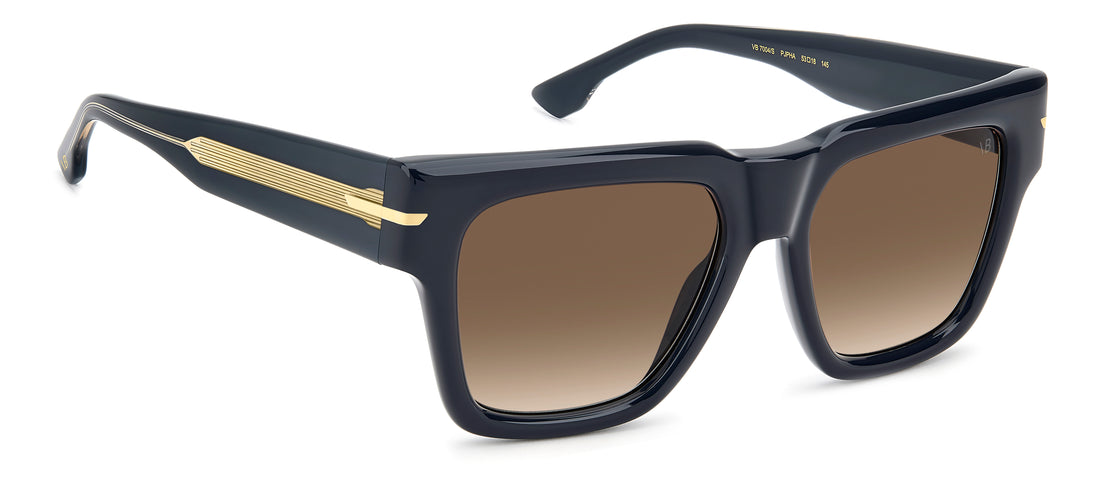 Sunglasses victoria beckham vb 7004/s pjp ha azul square femenino size 53mm - Detailed view