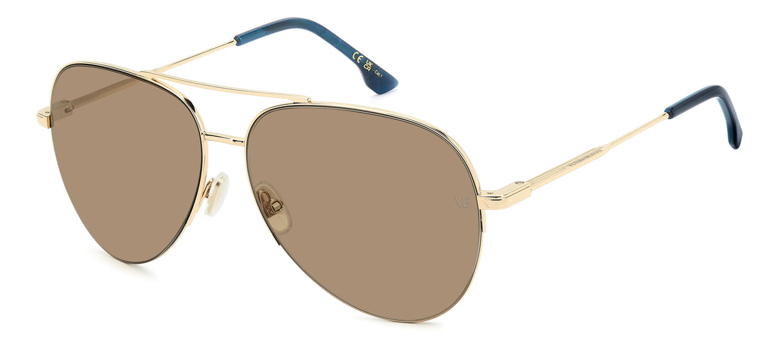 Sunglasses victoria beckham vb 1000/s lks 70 dorado pilot femenino size 62mm - Main view