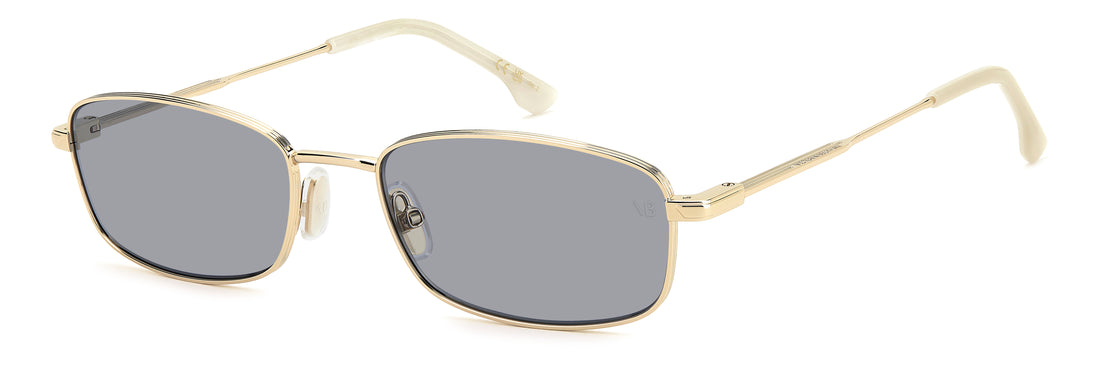 Óculos de sol victoria beckham vb 1001/s gbn ir dorado rectangular femenino tamanho 55mm - Vista principal