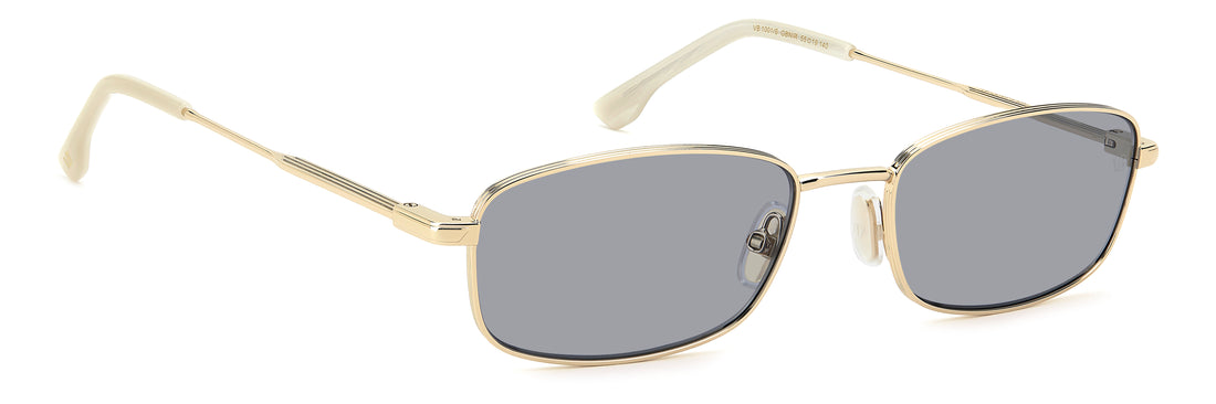 Óculos de sol victoria beckham vb 1001/s gbn ir dorado rectangular femenino tamanho 55mm - Vista de detalhe