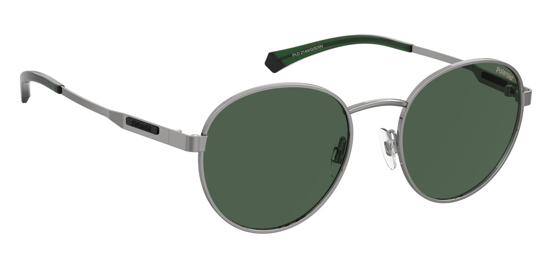 Lunettes de soleil polaroid pld 2144/g/s/xn 6lb uc plateado oval unisex taille 52mm - Vue détaillée