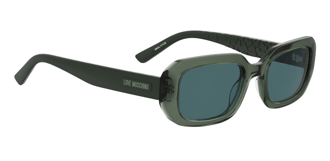 Zonnebrillen moschino love mol111/s 1ed ku verde rectangular femenino maat 53mm - Detailaanzicht