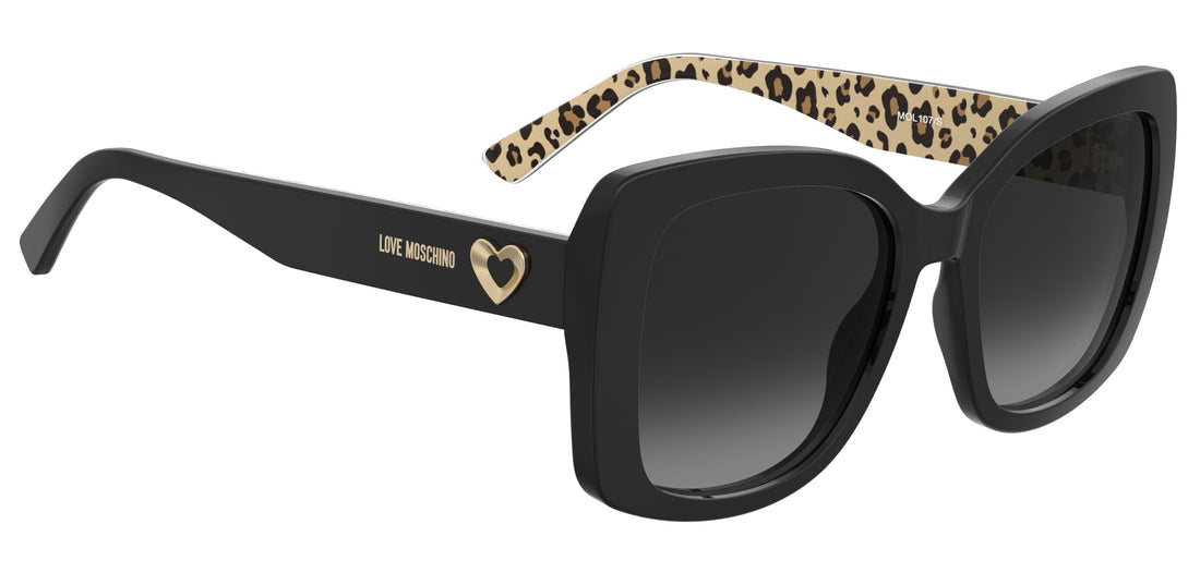 Zonnebrillen moschino love mol107/s 807 9o negro square femenino maat 54mm - Detailaanzicht