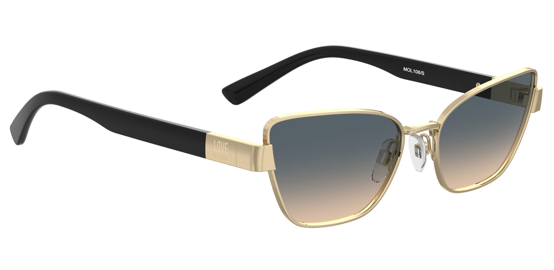 Zonnebrillen moschino love mol108/s 000 i4 dorado rectangular femenino maat 56mm - Detailaanzicht