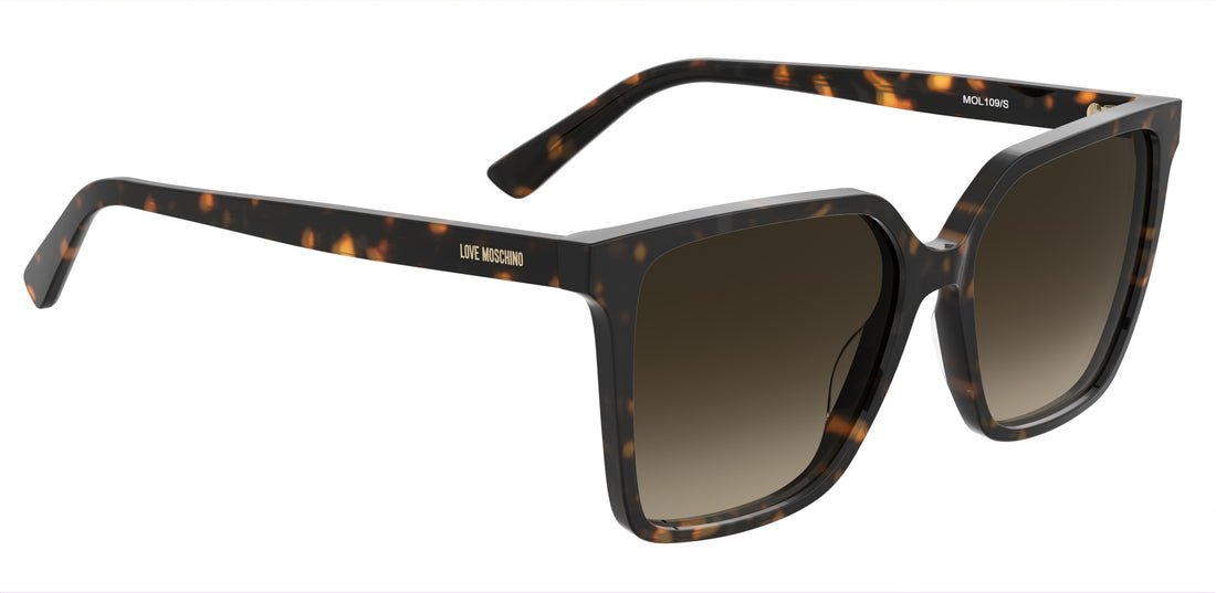 Zonnebrillen moschino love mol109/s 086 ha havana square femenino maat 55mm - Detailaanzicht