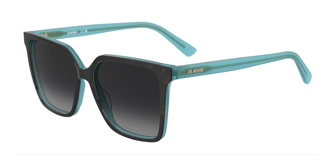 Zonnebrillen moschino love mol109/s ipr 9o havana square femenino maat 55mm - Hoofdaanzicht