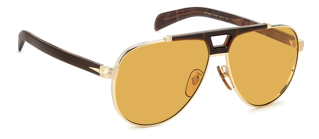 Solbriller david beckham db 7169/s 01q ho dorado pilot masculino størrelse 62mm - Detaljeret visning