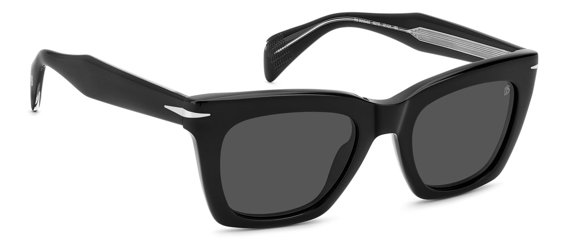 Solbriller david beckham db 99/miami 807 ir negro rectangular masculino størrelse 51mm - Detaljeret visning
