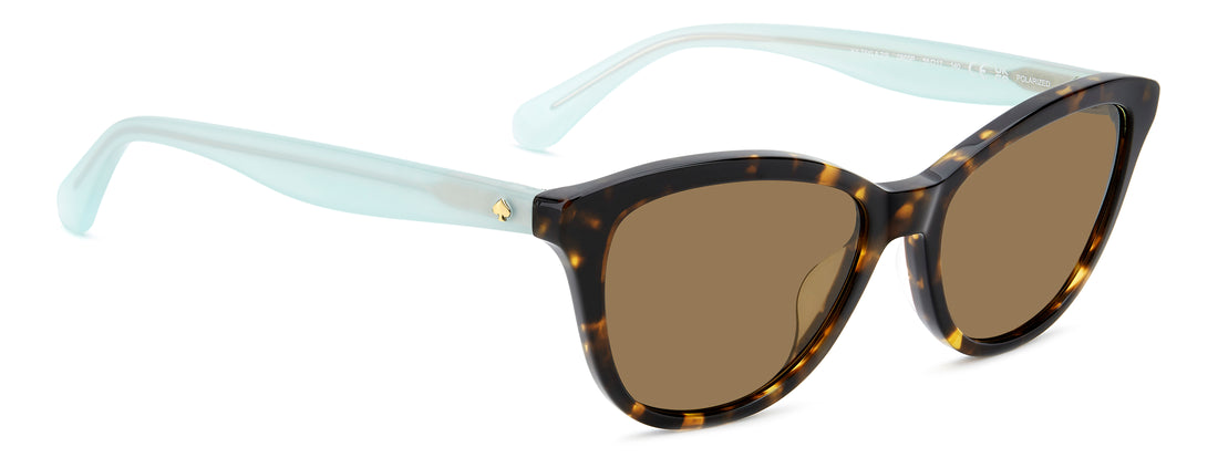 Gafas de sol kate spade ks tayla 2/s 086 sp havana rectangular femenino talla 55mm - Vista de detalle