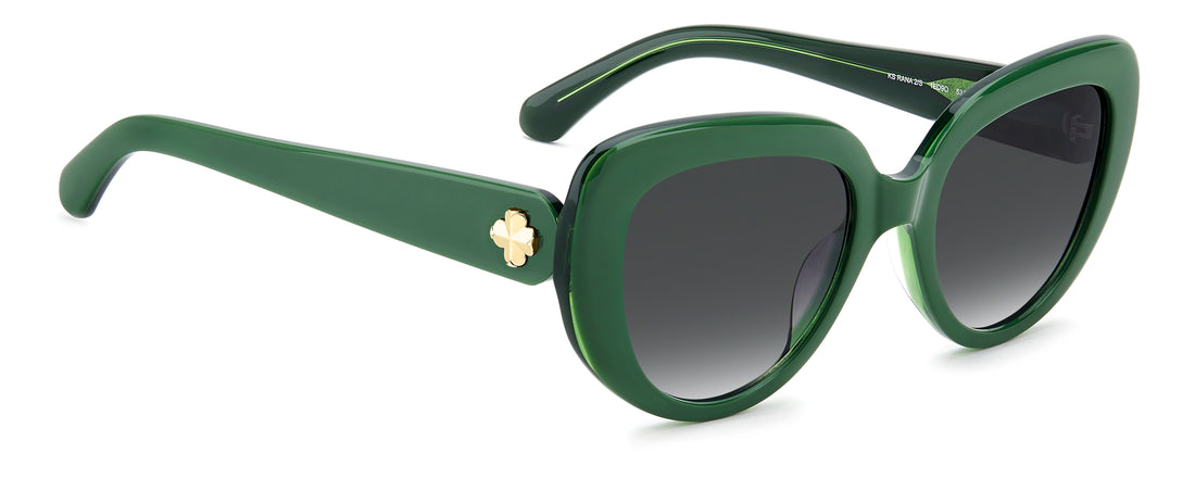 Gafas de sol kate spade ks rana 2/s 1ed 9o verde rectangular femenino talla 53mm - Vista de detalle