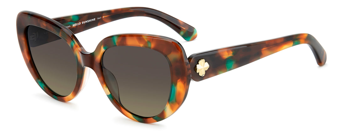 Gafas de sol kate spade ks rana 2/s p6j lb verde rectangular femenino talla 53mm - Vista principal