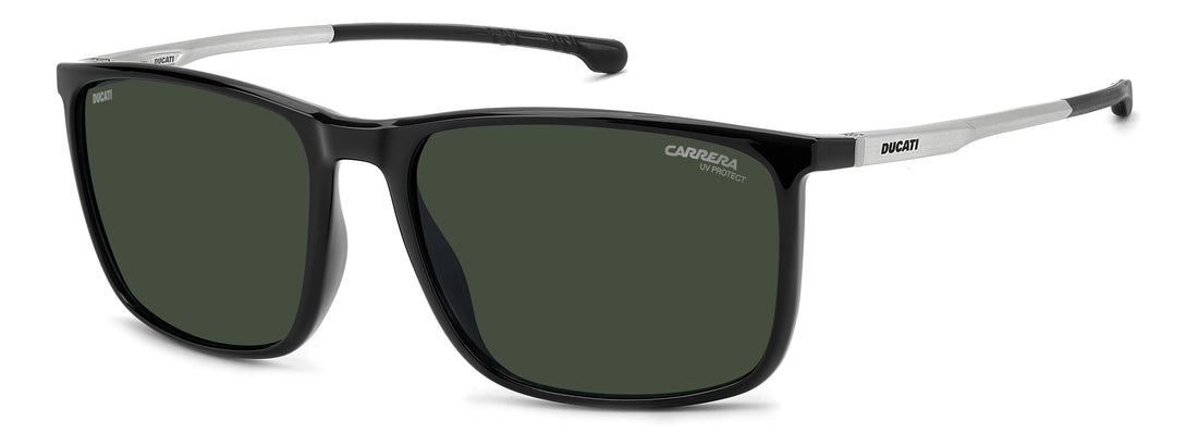 Solbriller carrera ducati carduc 071/s 807 qt negro rectangular masculino størrelse 59mm - Hovedvisning