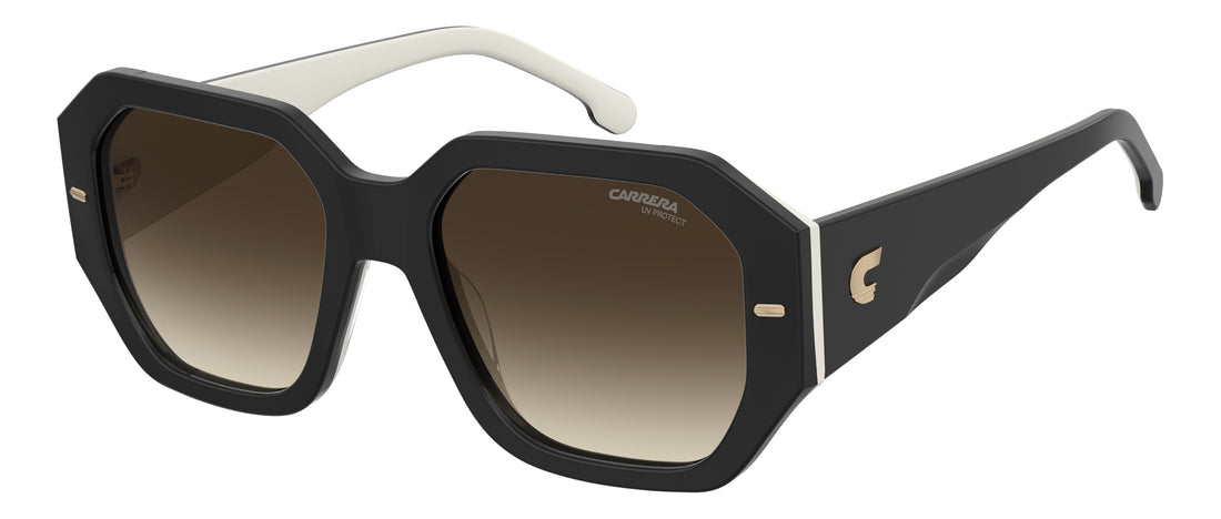 Solbriller carrera 3109/s 80s ha negro square femenino størrelse 55mm - Hovedvisning