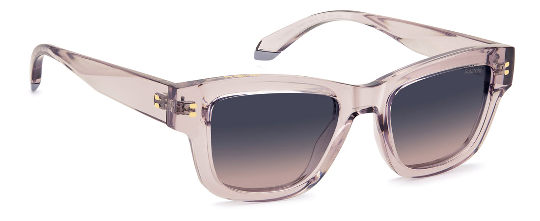 Zonnebrillen polaroid pld 6256/s/x fwm z7 beige rectangular femenino maat 49mm - Detailaanzicht